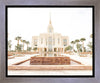 Sweet is The Work Red Cliffs Utah Temple Gallery Wrap