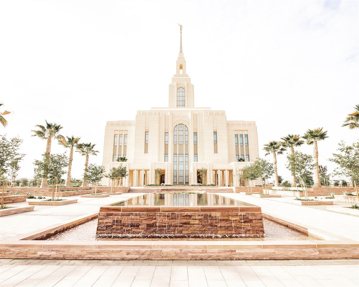 Sweet is The Work Red Cliffs Utah Temple