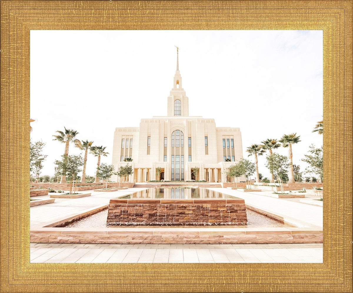 Sweet is The Work Red Cliffs Utah Temple
