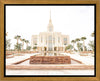 Sweet is The Work Red Cliffs Utah Temple Gallery Wrap