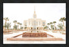 Sweet is The Work Red Cliffs Utah Temple Gallery Wrap