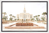 Sweet is The Work Red Cliffs Utah Temple Gallery Wrap