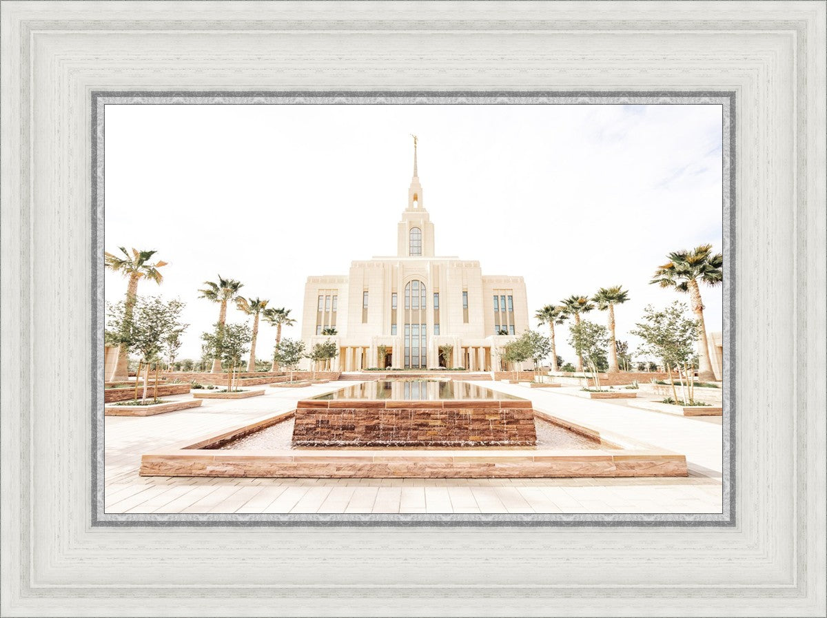 Sweet is The Work Red Cliffs Utah Temple