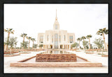 Sweet is The Work Red Cliffs Utah Temple Gallery Wrap