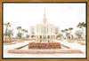 Sweet is The Work Red Cliffs Utah Temple Gallery Wrap