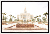 Sweet is The Work Red Cliffs Utah Temple Gallery Wrap