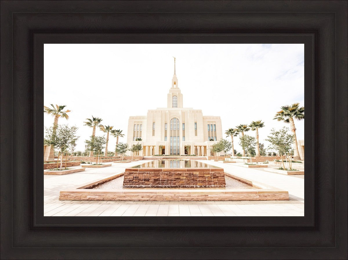 Sweet is The Work Red Cliffs Utah Temple