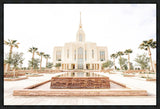 Sweet is The Work Red Cliffs Utah Temple Gallery Wrap