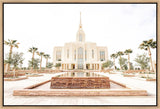 Sweet is The Work Red Cliffs Utah Temple Gallery Wrap