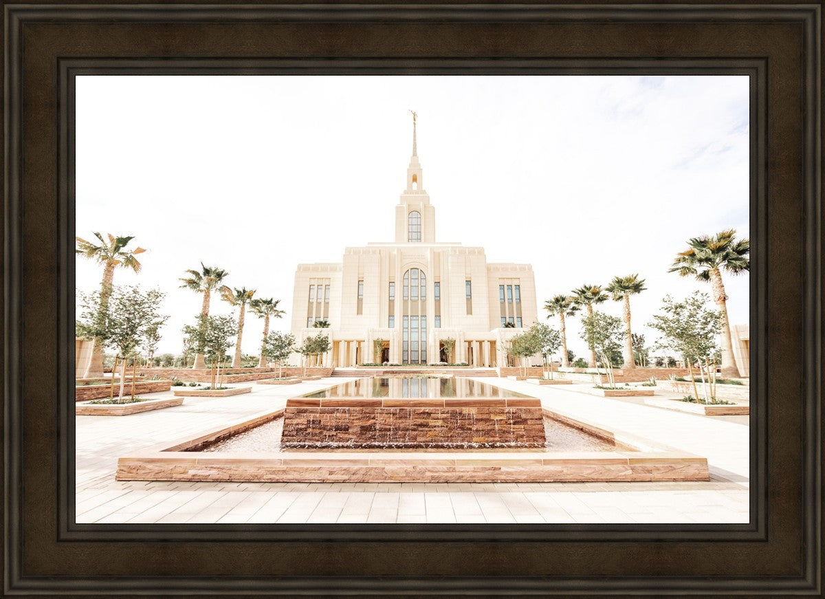 Sweet is The Work Red Cliffs Utah Temple