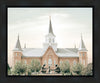 Sweet is The Work Provo City Center Utah Temple Gallery Wrap