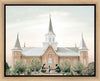 Sweet is The Work Provo City Center Utah Temple Gallery Wrap