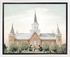 Sweet is The Work Provo City Center Utah Temple Gallery Wrap