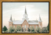 Sweet is The Work Provo City Center Utah Temple Gallery Wrap