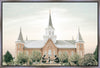 Sweet is The Work Provo City Center Utah Temple Gallery Wrap