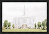 Sweet is The Work Pocatello Idaho Temple Gallery Wrap