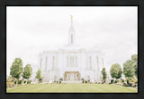 Sweet is The Work Pocatello Idaho Temple Gallery Wrap