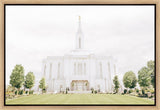 Sweet is The Work Pocatello Idaho Temple Gallery Wrap