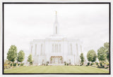 Sweet is The Work Pocatello Idaho Temple Gallery Wrap