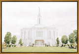 Sweet is The Work Pocatello Idaho Temple Gallery Wrap