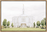 Sweet is The Work Pocatello Idaho Temple Gallery Wrap