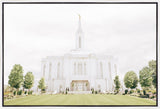 Sweet is The Work Pocatello Idaho Temple Gallery Wrap