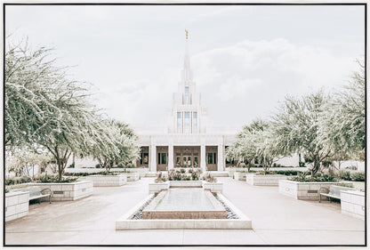 Sweet is The Work Phoenix Arizona Temple Large Wall Art Gallery Wrap