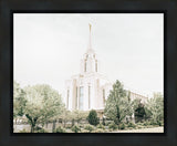 Sweet is The Work Oquirrh Mountain Utah Temple Gallery Wrap