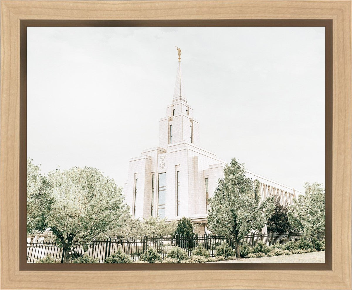 Sweet is The Work Oquirrh Mountain Utah Temple