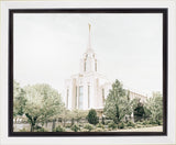 Sweet is The Work Oquirrh Mountain Utah Temple Gallery Wrap