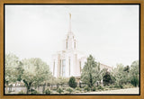 Sweet is The Work Oquirrh Mountain Utah Temple Gallery Wrap