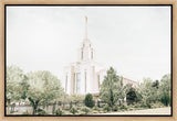 Sweet is The Work Oquirrh Mountain Utah Temple Gallery Wrap