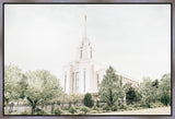 Sweet is The Work Oquirrh Mountain Utah Temple Gallery Wrap