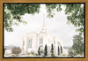 Sweet is The Work Ogden Utah Temple Gallery Wrap