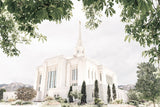 Sweet is The Work Ogden Utah Temple Gallery Wrap