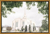 Sweet is The Work Ogden Utah Temple Gallery Wrap