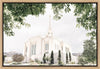 Sweet is The Work Ogden Utah Temple Gallery Wrap