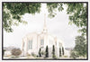 Sweet is The Work Ogden Utah Temple Gallery Wrap