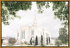 Sweet is The Work Ogden Utah Temple Gallery Wrap