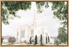 Sweet is The Work Ogden Utah Temple Gallery Wrap