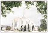 Sweet is The Work Ogden Utah Temple Gallery Wrap