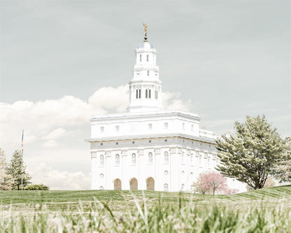 Sweet is The Work Nauvoo Illinois Temple Gallery Wrap