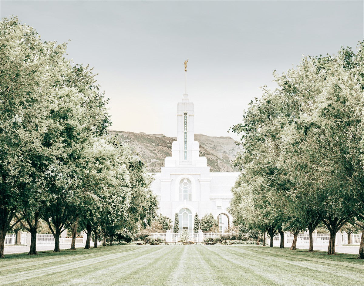 Sweet is The Work Mt Timpanogos Utah Temple
