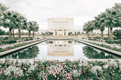 Sweet is The Work Mesa Arizona Temple Gallery Wrap