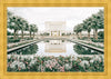 Sweet is The Work Mesa Arizona Temple Large Wall Art