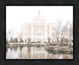 Sweet is The Work Meridian Idaho Temple Gallery Wrap