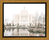 Sweet is The Work Meridian Idaho Temple Gallery Wrap