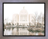 Sweet is The Work Meridian Idaho Temple Gallery Wrap