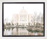 Sweet is The Work Meridian Idaho Temple Gallery Wrap