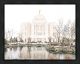 Sweet is The Work Meridian Idaho Temple Gallery Wrap